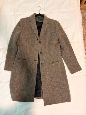 Ralph Lauren Womens 100% Wool Pea Coat